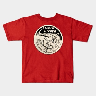 Silver Surfer - rare! Kids T-Shirt